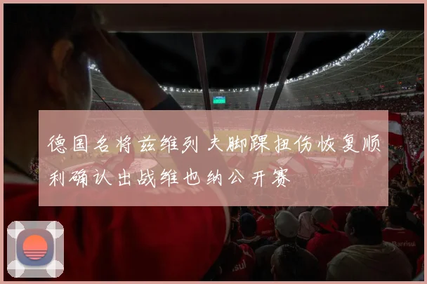 德国名将兹维列夫脚踝扭伤恢复顺利确认出战维也纳公开赛